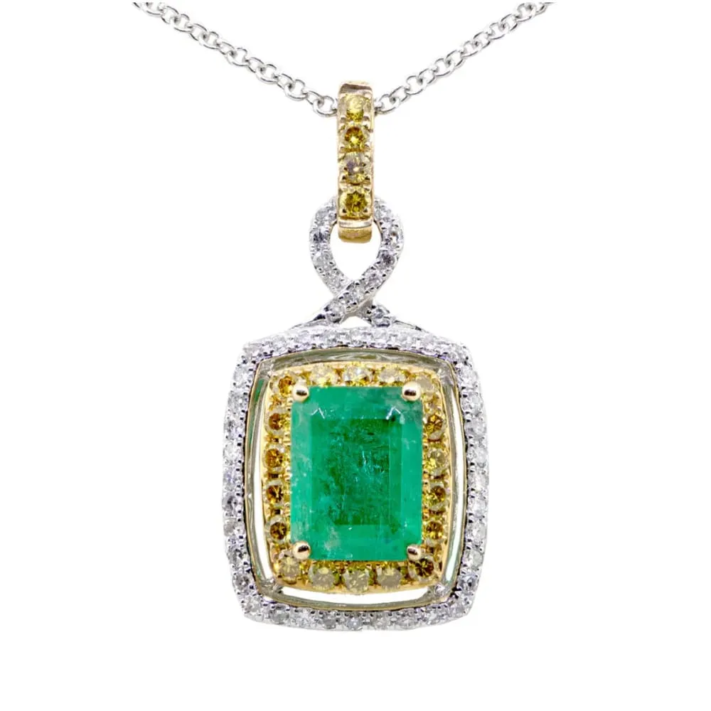 Beautiful Emerald Necklace